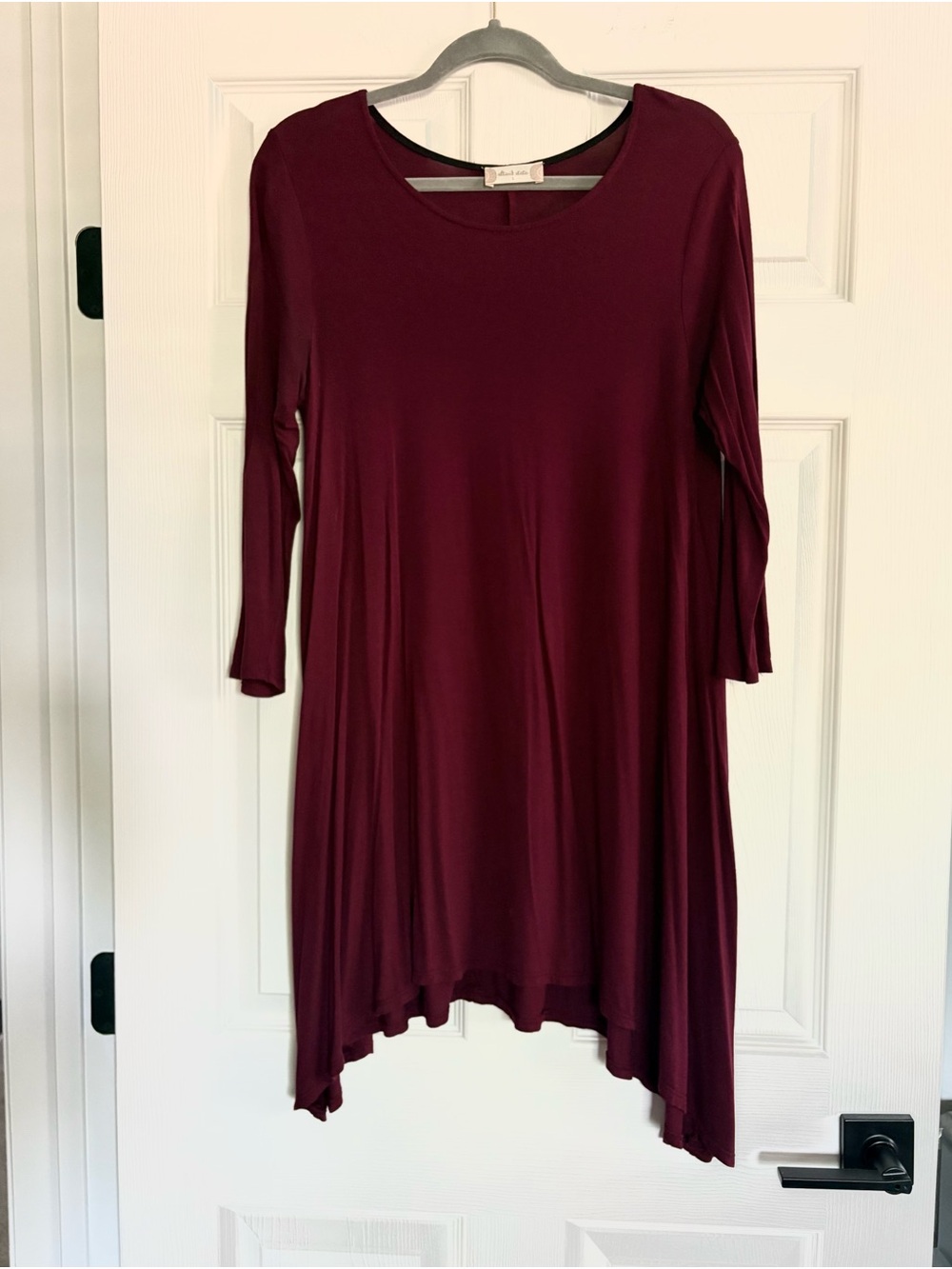 Altar'd State Burgundy Tunic Dress